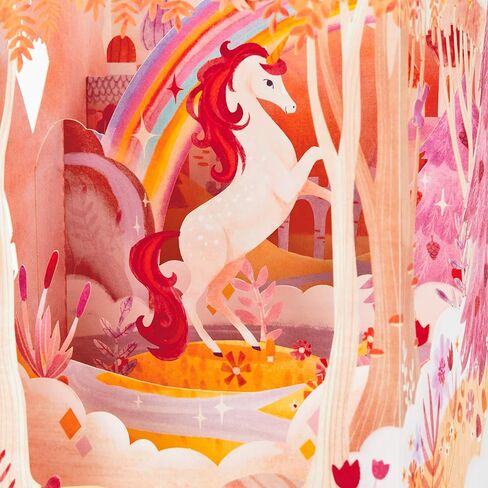 Hallmark Paper Wonder Displayable Pop Up Birthday Card (Unicorn) in Saudi Arabia