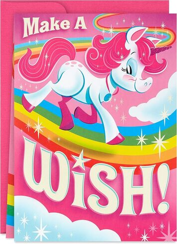 Hallmark Paper Wonder Displayable Pop Up Birthday Card (Unicorn) in Saudi Arabia