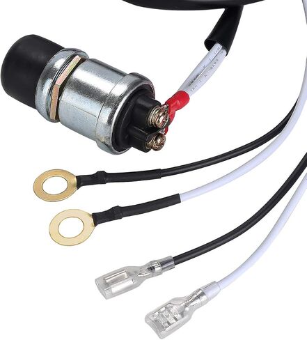 10L0L Universal Golf Cart 12 Volt Horn Kit Floor Mount Button For EZGO Club Car Yamaha in Saudi Arabia