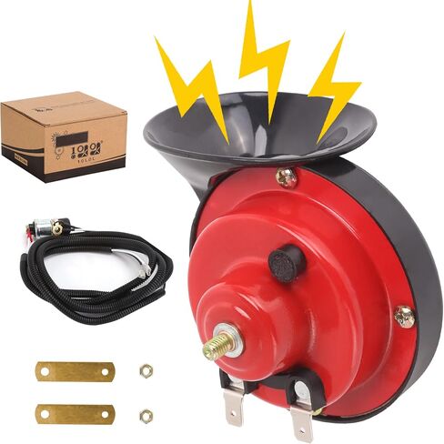 10L0L Universal Golf Cart 12 Volt Horn Kit Floor Mount Button For EZGO Club Car Yamaha in Saudi Arabia