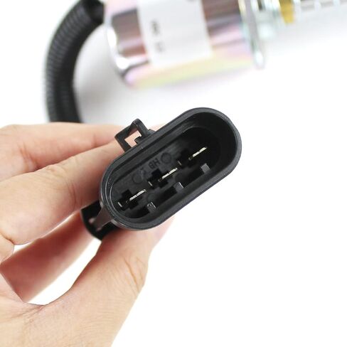 A220 S70 S100 Fuel Shut Off Solenoid 24V 6681512 ELL70-0065 for Bobcat Skid S130 S150 S160 S175 S185 S205 S220 Lock Parking Brake Solenoid in Kuwait