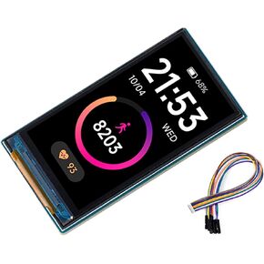 Waveshare 1.9inch LCD Display Module IPS Screen 170x320 Resolution 262K Display Colors Embedded ST7789V2 Driver Chip 3.3V / 5V SPI Interface Compatible with Raspberry Pi/with Arduino/STM32