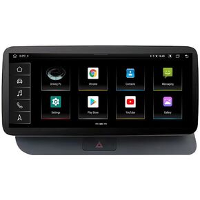 شاشة لمس Android 13 مقاس 10.25 بوصة لسيارة Audi Q5 Multimedia 2009-2016 Apple CarPlay Android Auto ترقية راديو السيارة Fatory يحتفظ بنظام الاستريو الأصلي in Kuwait