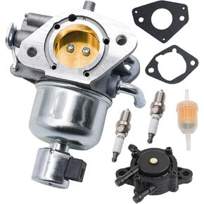 16-853-19S Carburetor with Fuel Pump Fit for Kohler KT725 KT730 KT735 KT740 KT745 Engine Models, Replaces 32-853-50-S,32-853-63S,32-853-67S