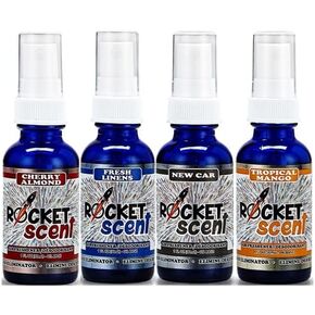 Oil Air Fresheners + Odor & Smoke Eliminator + Home, Car, Office, Bathroom Deodorizer (Crisp Scents)