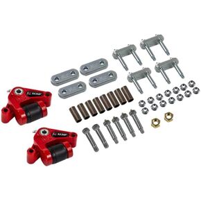 Dexter E-Z Flex Equalizer Tandem Kit (طبقة مسحوق حمراء) K71-652-06