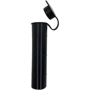 1 Piece Fishing Rod Holder Inserts Rubber Inner Sleeve 0 Degree Fishing Rod Holder Inner Tube Liner Fishing Rod Holder Inner Sleeve Tube Rubber Inner Tube Sleeve Cover, Black