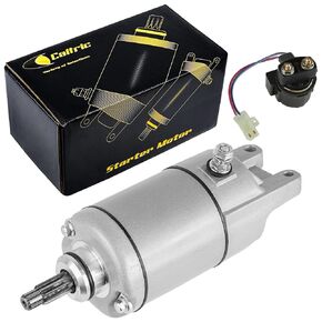 Caltric Starter W/Relay Solenoid Compatible with Honda Fourtrax 300 Trx300 Trx300Fw 2X4 4X4 1988-2000