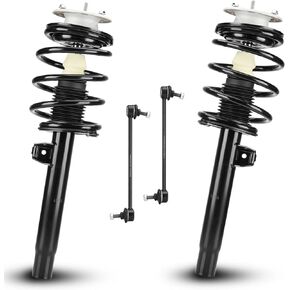 ممتص صدمات زنبركي كامل أمامي مناسب لسيارة BMW 325Ci 325i 330Ci 330i 328Ci 320i 2001 2002 2003 2004 2005، 171582، 171581 (مجموعة من 2)