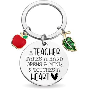 Best Teacher Appreciation Gifts for Women Thank You Teacher Gifts for Graduation from Students Teachers Gift for Birthday Back to school Cute Womens Key Chains