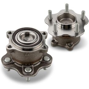 PHILTOP 512388 Rear Wheel Hub Bearing Assembly for Altima 2007-2018, JX35 2013-2013, Maxima 2009-2014, Maxima 2016-2019, Murano, Pathfinder, QX60, Wheel Bearing 5 Lugs FWD 2PCS