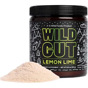Wild Gut Daily Electrolyte Drink Powder for Digestive Support: Psyllium Husk, Magnesium, Probiotics, Digestive Enzymes, FOS, Licorice, Glutamine, Prebiotics - IBS, Bloating, Gas, Cramps 12.5oz