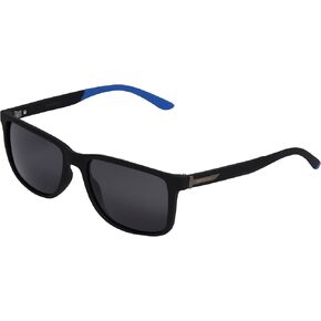 Dockers Men's Ivar Rectangle Sunglasses, Black, 56mm