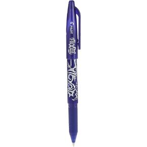 Pilot FriXion Ball 0.7mm Erasable Gel Pens, Fine Point, Blue Ink, Pack Of 6