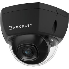 كاميرا Amcrest UltraHD 4K (8MP) للأمان الخارجي POE IP، رؤية ليلية 98 قدمًا، عدسة 2.8 مم، مقاومة للطقس IP67، قبة مقاومة للتخريب IK10، تسجيل MicroSD، أبيض (REP-IP8M-2493EW) (متجدد) in Kuwait