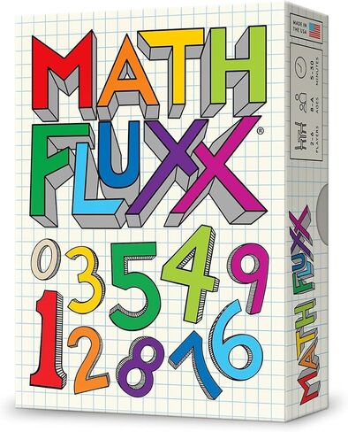 Looney Labs Math Fluxx Card Game - Mathematical Adventure for All Ages in Saudi Arabia