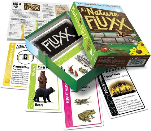Looney Labs Math Fluxx Card Game - Mathematical Adventure for All Ages in Saudi Arabia