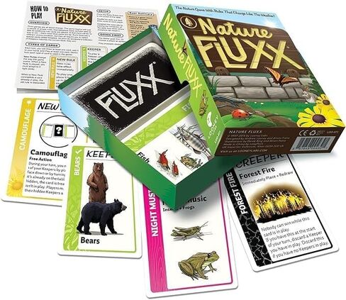 Looney Labs Math Fluxx Card Game - Mathematical Adventure for All Ages in Saudi Arabia