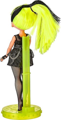 L.O.L. Surprise! OMG Remix Rock Bhad Gurl Fashion Doll with 15 Surprises Including Drums, Outfit, Shoes, Stand, Lyric Magazine, and Record Player Playset -Toys for Girls Boys Ages 4 5 6 7+,Multicolor in Saudi Arabia
