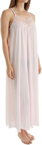 Shadowline Women's Plus-Size Beloved 53-Inch Braided Spaghetti Strap Long Gown in Saudi Arabia