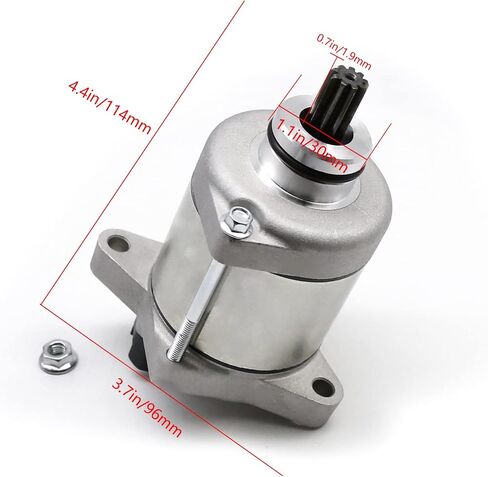 PROCNC Starter Motor for CF500 LongWB (AU) CFMoto 500cc CF188 Starter Motor 9 Spline Teeth CF Moto Genuine Part ATV UTV Car Accessories in Saudi Arabia
