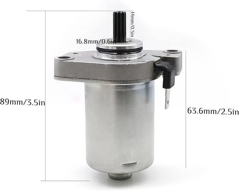 PROCNC Starter Motor for CF500 LongWB (AU) CFMoto 500cc CF188 Starter Motor 9 Spline Teeth CF Moto Genuine Part ATV UTV Car Accessories in Saudi Arabia