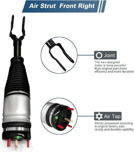Front Right Air Shock Absorber Compatible with 2011-2015 Jeep Grand Cherokee WK2 / SRT / SRT8 / Laredo/Limited/Overland/Summit Car Air Strut, 68059904AD (Front Right Air Shock) in Saudi Arabia