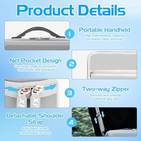 حافظة لهاتف DJI RS 4، 3 محاور Gimbal Stabilizer حافظة صلبة مقاومة لتسرب الماء حقيبة حمل للسفر حقيبة تخزين لملحقات DJI RS 4 in Saudi Arabia