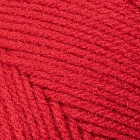Craft County Size 4 (Medium) 100% Acrylic Fiber Yarn – Variety of Color and Pattern Options – for Crochet, Knitting, and Weaving (Soft White) in Saudi Arabia