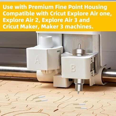 30 قطعة من الشفرات ذات النقاط الدقيقة الممتازة المتوافقة مع Cricut Maker 3/Maker/Explore 3/Explore Air 2/Air/One/Venture، شفرة بديلة لقطع الفينيل اللامع، والبطاقات، والرقائق المعدنية اللاصقة، والرق وما إلى ذلك in Kuwait