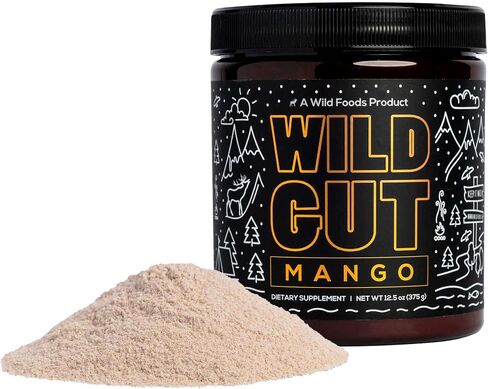 Wild Gut Daily Electrolyte Drink Powder for Digestive Support: Psyllium Husk, Magnesium, Probiotics, Digestive Enzymes, FOS, Licorice, Glutamine, Prebiotics - IBS, Bloating, Gas, Cramps 12.5oz in Saudi Arabia