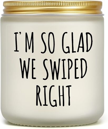 Gift for Women Men Valentines Day Gifts for Girlfriend Boyfriend Wife Husband Couples Funny Romantic Gift for Her Him Anniversary Birthday Christmas Love You Present for Friend Unique Lavender Candle in Saudi Arabia