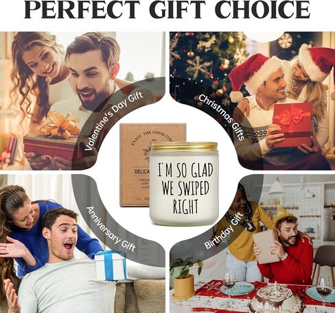 Gift for Women Men Valentines Day Gifts for Girlfriend Boyfriend Wife Husband Couples Funny Romantic Gift for Her Him Anniversary Birthday Christmas Love You Present for Friend Unique Lavender Candle in Saudi Arabia