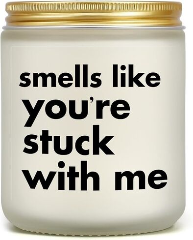 Gift for Women Men Valentines Day Gifts for Girlfriend Boyfriend Wife Husband Couples Funny Romantic Gift for Her Him Anniversary Birthday Christmas Love You Present for Friend Unique Lavender Candle in Saudi Arabia