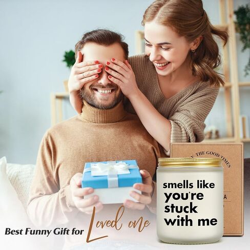 Gift for Women Men Valentines Day Gifts for Girlfriend Boyfriend Wife Husband Couples Funny Romantic Gift for Her Him Anniversary Birthday Christmas Love You Present for Friend Unique Lavender Candle in Saudi Arabia