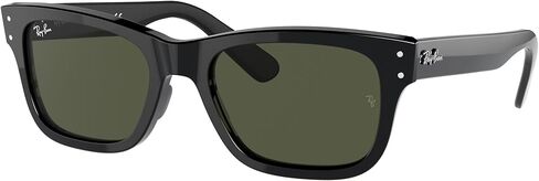 نظارات شمسية Ray-Ban Mr Burbank RB2283 مستطيلة للرجال + حزمة مع مجموعة نظارات مجانية من Designer iWear in Saudi Arabia