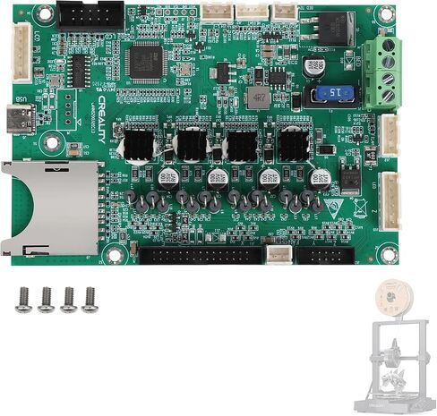 Creality Ender-3 V3 SE Silent Mainboard 3D Printer Silent Mainboard CR4NS200320C13_32_MS35774_GD303RET6 in Saudi Arabia