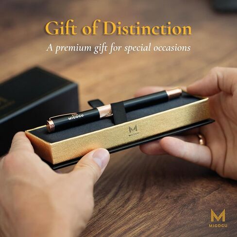 Luxury Rollerball Pen | Nice Gift for Men Women Stunning Womenwith, Ink Refill, Professional, Executive Office, Pens -Elegant Pen,Best Present,Smooth Writing Fine Point Gel Ink,Fancy,Premium,Business. in Saudi Arabia