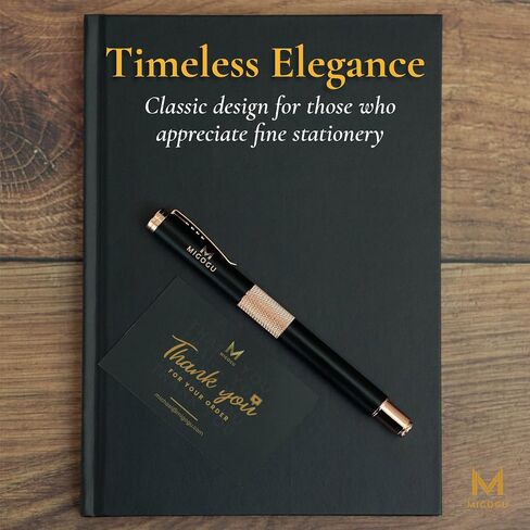 Luxury Rollerball Pen | Nice Gift for Men Women Stunning Womenwith, Ink Refill, Professional, Executive Office, Pens -Elegant Pen,Best Present,Smooth Writing Fine Point Gel Ink,Fancy,Premium,Business. in Saudi Arabia