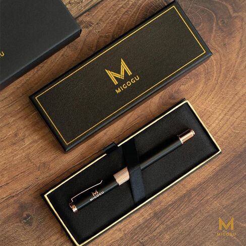 Luxury Rollerball Pen | Nice Gift for Men Women Stunning Womenwith, Ink Refill, Professional, Executive Office, Pens -Elegant Pen,Best Present,Smooth Writing Fine Point Gel Ink,Fancy,Premium,Business. in Saudi Arabia