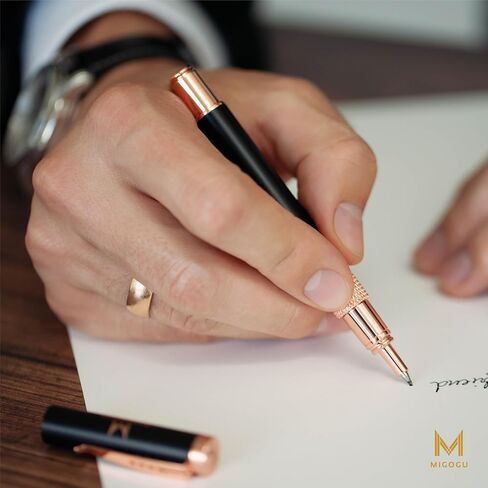 Luxury Rollerball Pen | Nice Gift for Men Women Stunning Womenwith, Ink Refill, Professional, Executive Office, Pens -Elegant Pen,Best Present,Smooth Writing Fine Point Gel Ink,Fancy,Premium,Business. in Saudi Arabia