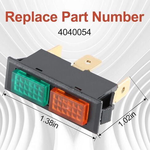 لمبة مؤشر الضوء العكسي المحايدة متوافقة مع Polaris Magnum 325/500، Xplorer 300/400، Xpress 300/400، Xpedition 325/425، Sportsman 335/500، Scrambler 400/500 استبدال #: 4040054 in Kuwait