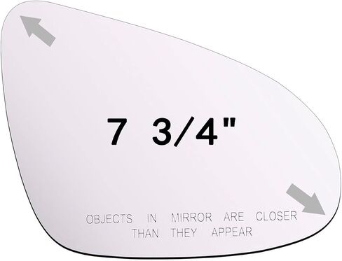 Side Mirror Glass fit for 2012-2017 Toyota Camry 2013-2018 Toyota Avalon Driver Side LH Flat Glass No Backing Plate With Adhesive in Saudi Arabia