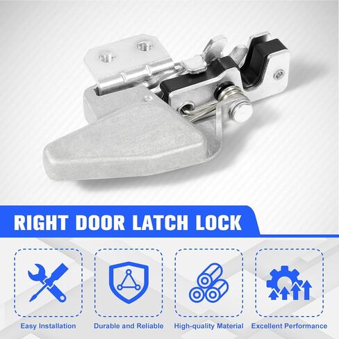 قفل مزلاج الباب الأيمن 2637287 قفل الباب متوافق مع Polaris ATV/UTV ACE 570 900 GEM e2/e4/e6 Ranger 1000 2015-2023 استبدال 2636271 2636856 2637181 2635306 in Kuwait