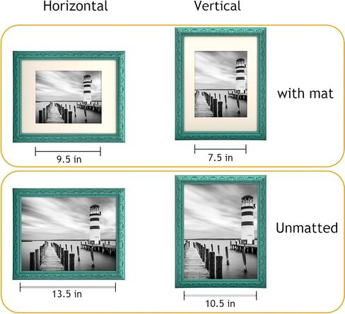 8x8 inch Distressed Wood Embossed Scroll Motif Vintage Antique Rustic Picture Frame, White Mat for 5x5 in Photo, Art Print Drawing, Wall Hanging or Desktop Display-Antique Gold in Saudi Arabia