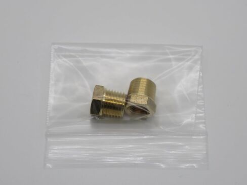 Brass Bushing,1/4" Male x 1/8" Female NPT, (2 Pack) in Saudi Arabia