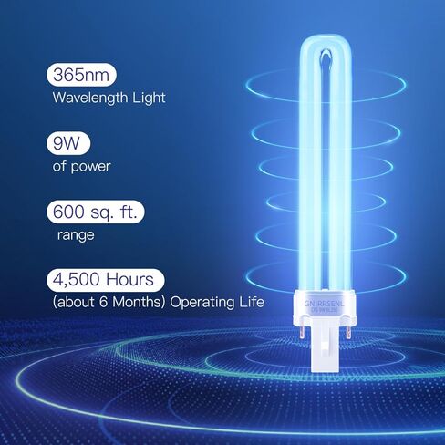 مصابيح كهربائية بديلة EL22 CFL CFS 9W BL350 متوافقة مع FlyWeb EL-22، 4 عبوات in Saudi Arabia