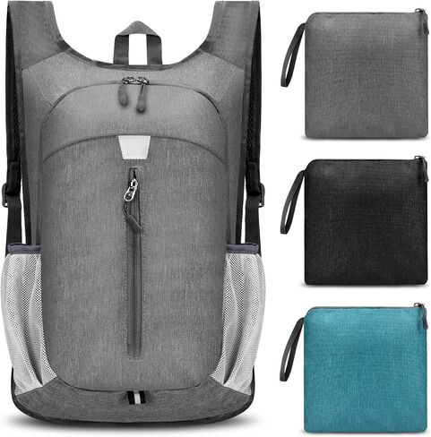 Lightweight Packable Hiking Backpack for Men and Women - Ideal Foldable Outdoor Travel Bag (Light green) in Saudi Arabia