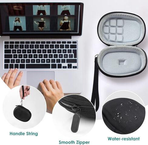 GeeRic Hard Case Compatible with Logitech MX Anywhere 3, Protective Case Compatible with Anywhere 2s/2/1, Black in Kuwait