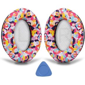 Replacement Ear Pads Cushions for Bose QC35 & QC35 ii, EarPads fit Bose QuietComfort 35 and Quiet Comfort 35 II with Memory Foam, Noise Isolation, Softer Protein Leather, Added Thickness